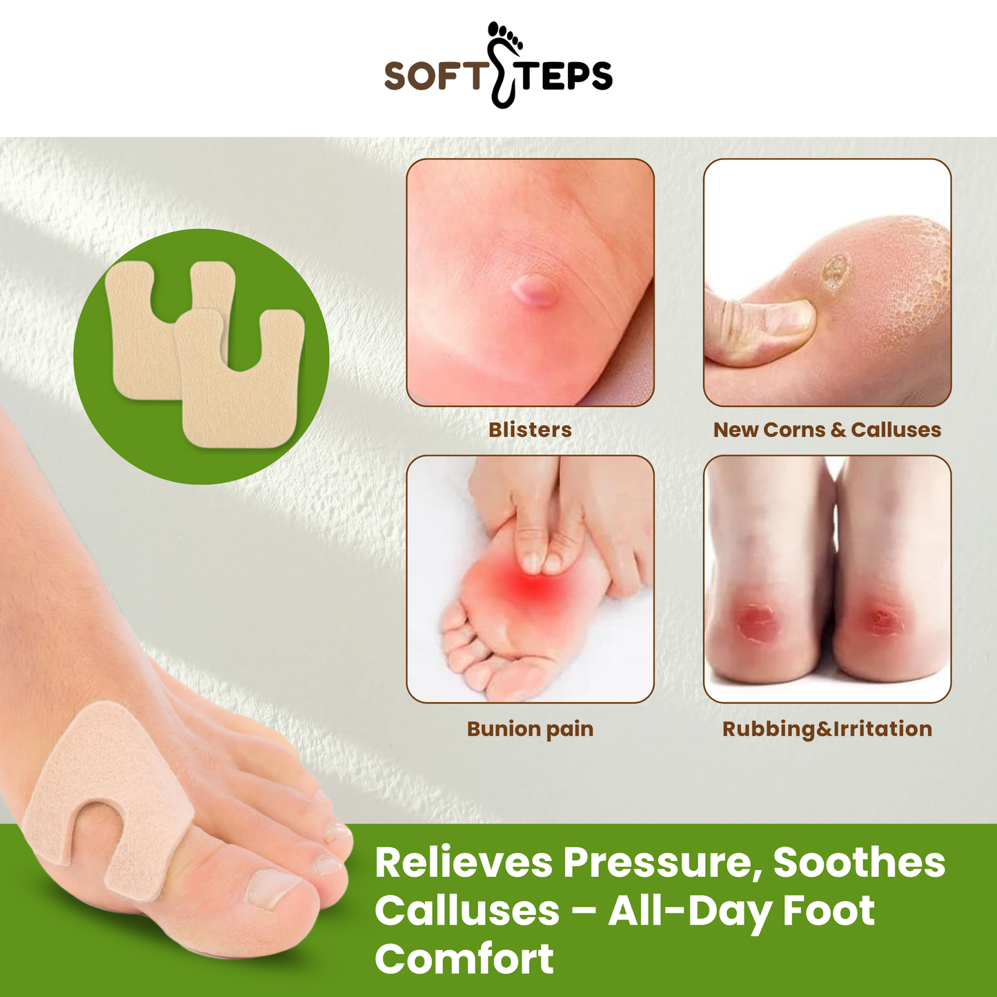 Softsteps U-Shaped Callus Protectors