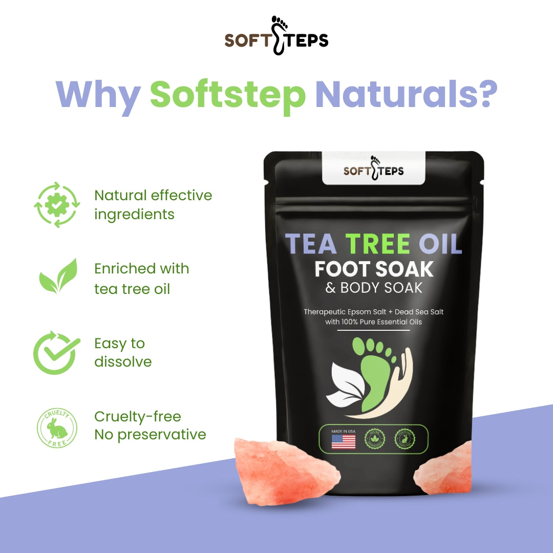 Tea Tree Oil Foot Soak with Epsom Salt