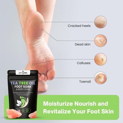 Tea Tree Oil Foot Soak with Epsom Salt