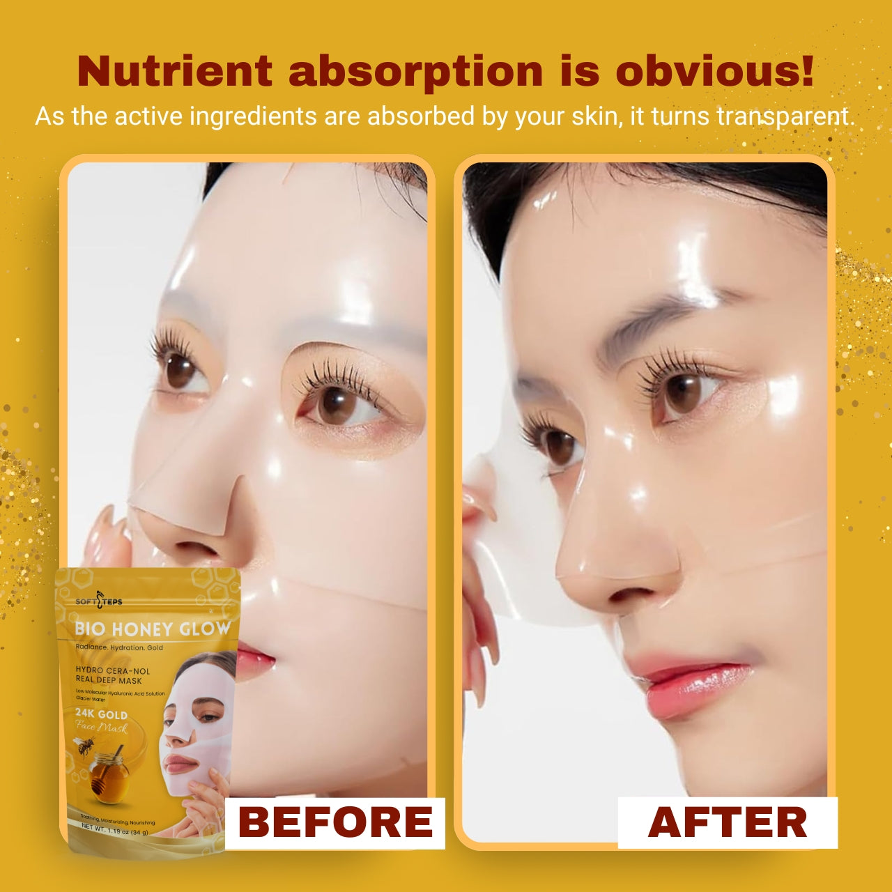 Bio Honey Glow – Royal Treatment for Your Skin (24K GOLD , Bee Venom)