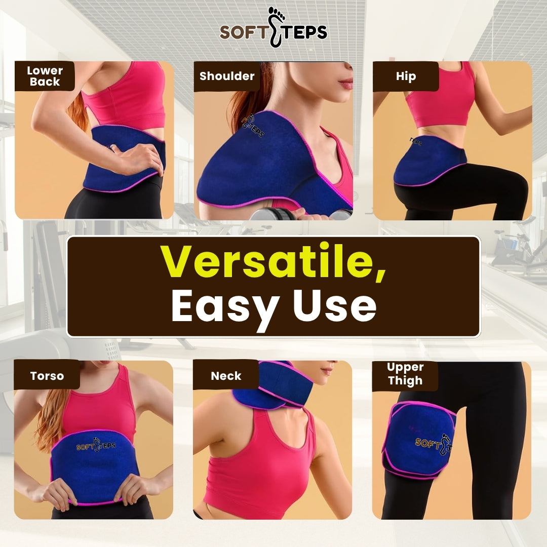 Sciatica Ice Pack Wrap for Back Pain Relief