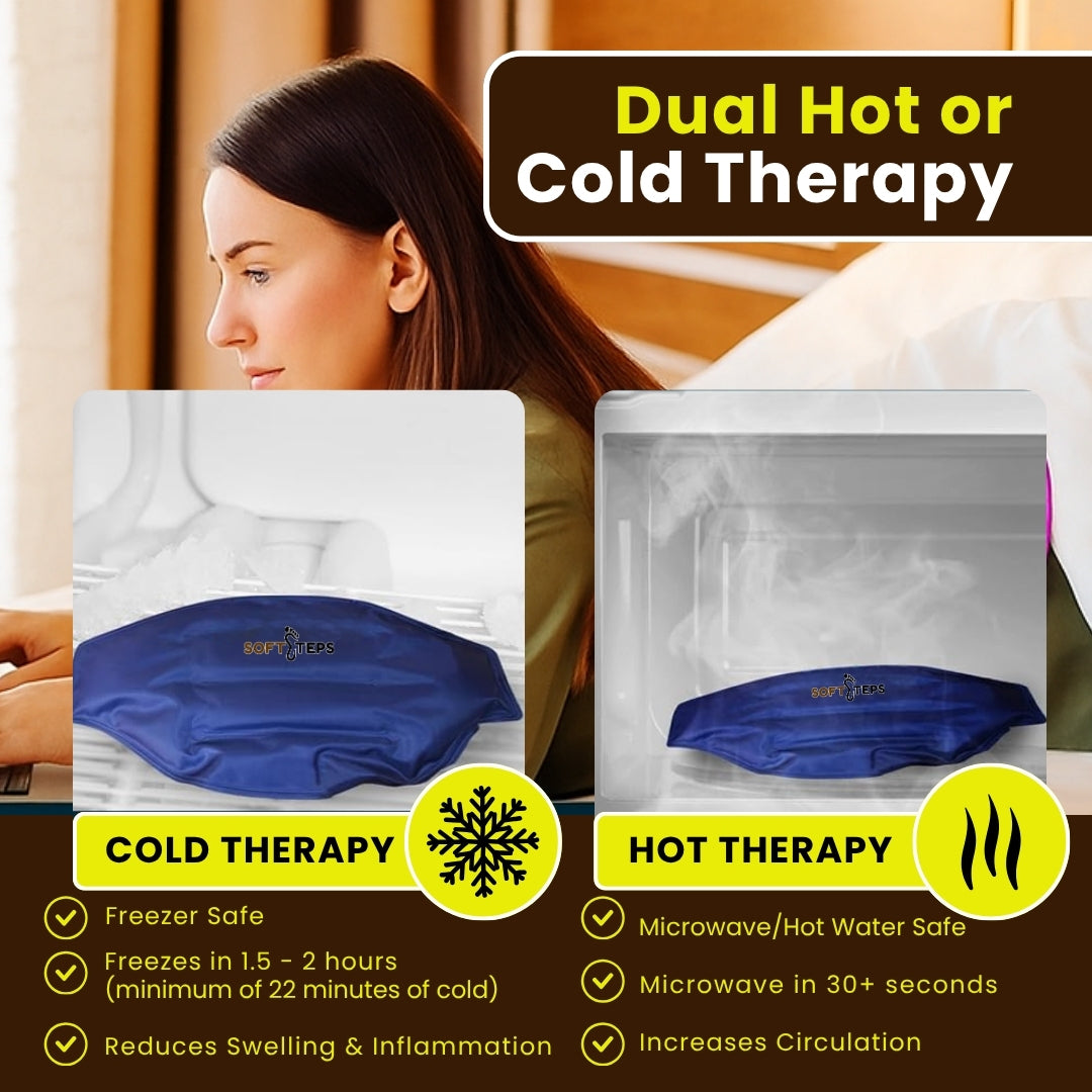 Sciatica Ice Pack Wrap for Back Pain Relief