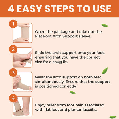 Arch Support Sleeves – For Foot Pain & Muscle Relaxation