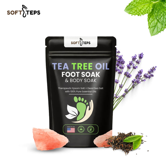 Tea Tree Oil Foot Soak with Epsom Salt