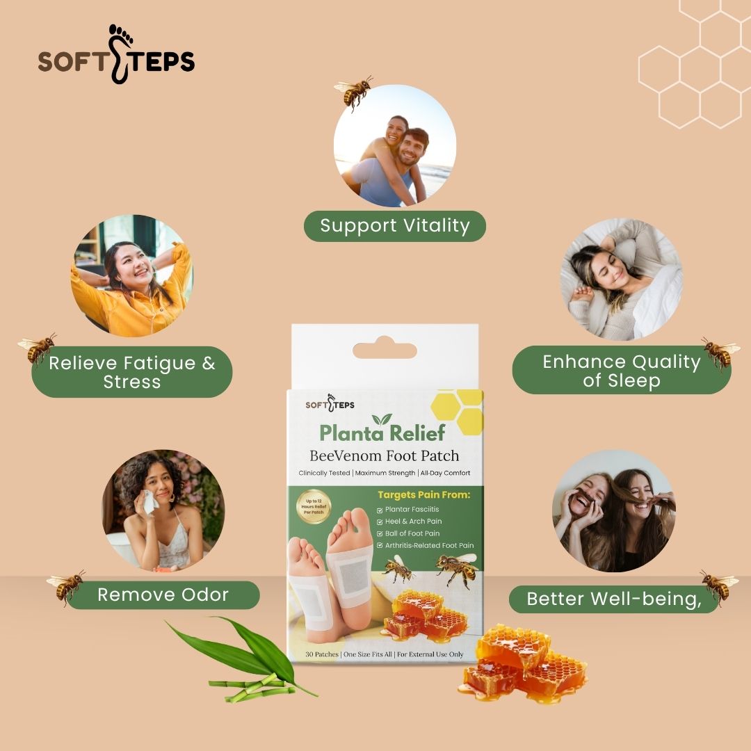 Softsteps Planta Relief – BeeVenom Foot Patch