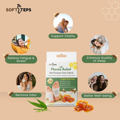Softsteps Planta Relief – BeeVenom Foot Patch