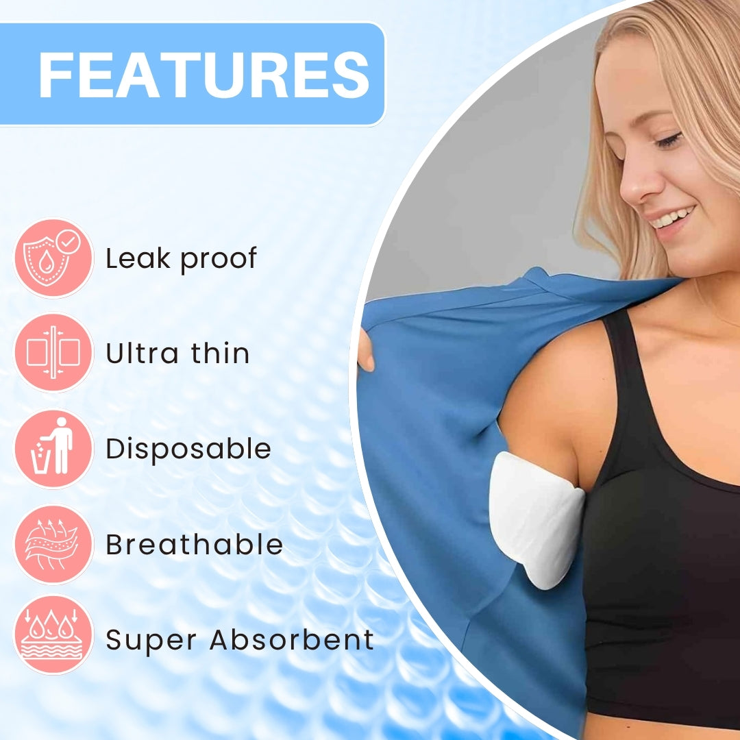 SoftSteps Sweat Pads - Unisex Underarm Pads