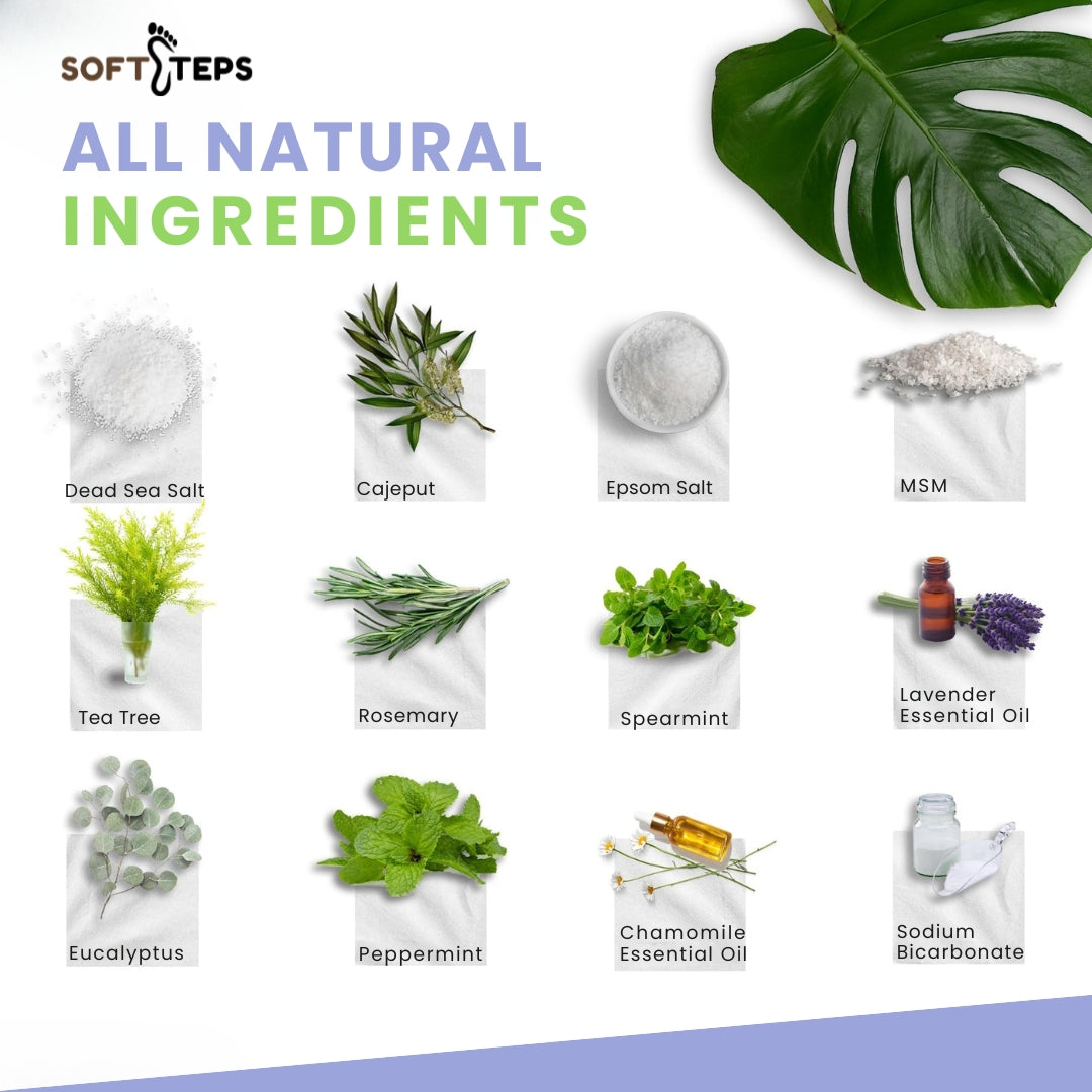 Tea Tree Oil Foot Soak with Epsom Salt
