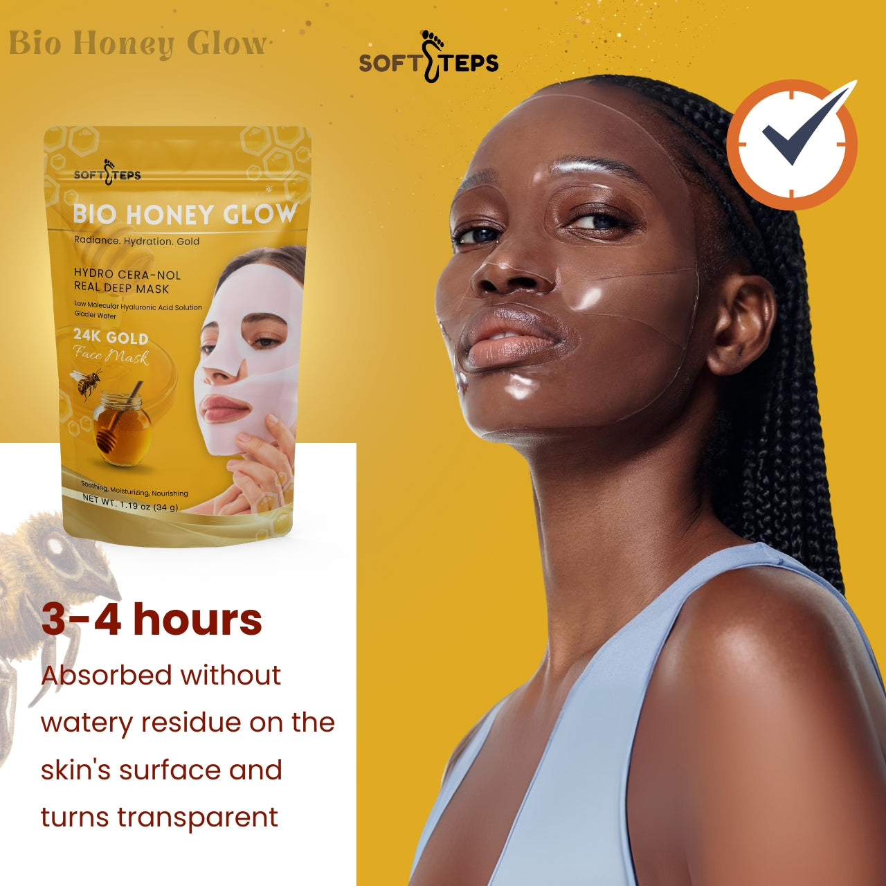 Bio Honey Glow – Royal Treatment for Your Skin (24K GOLD , Bee Venom)
