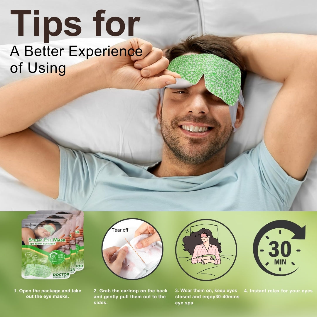 SoftSteps Steam Eye Mask