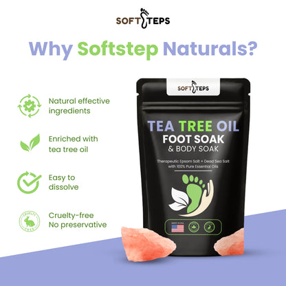 Tea Tree Oil Foot Soak with Epsom Salt